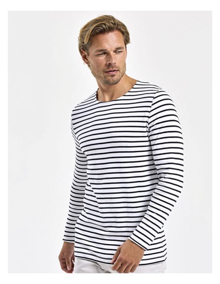 ASQ-AQ070-Mens Marinière Coastal Long Sleeve Tee 2